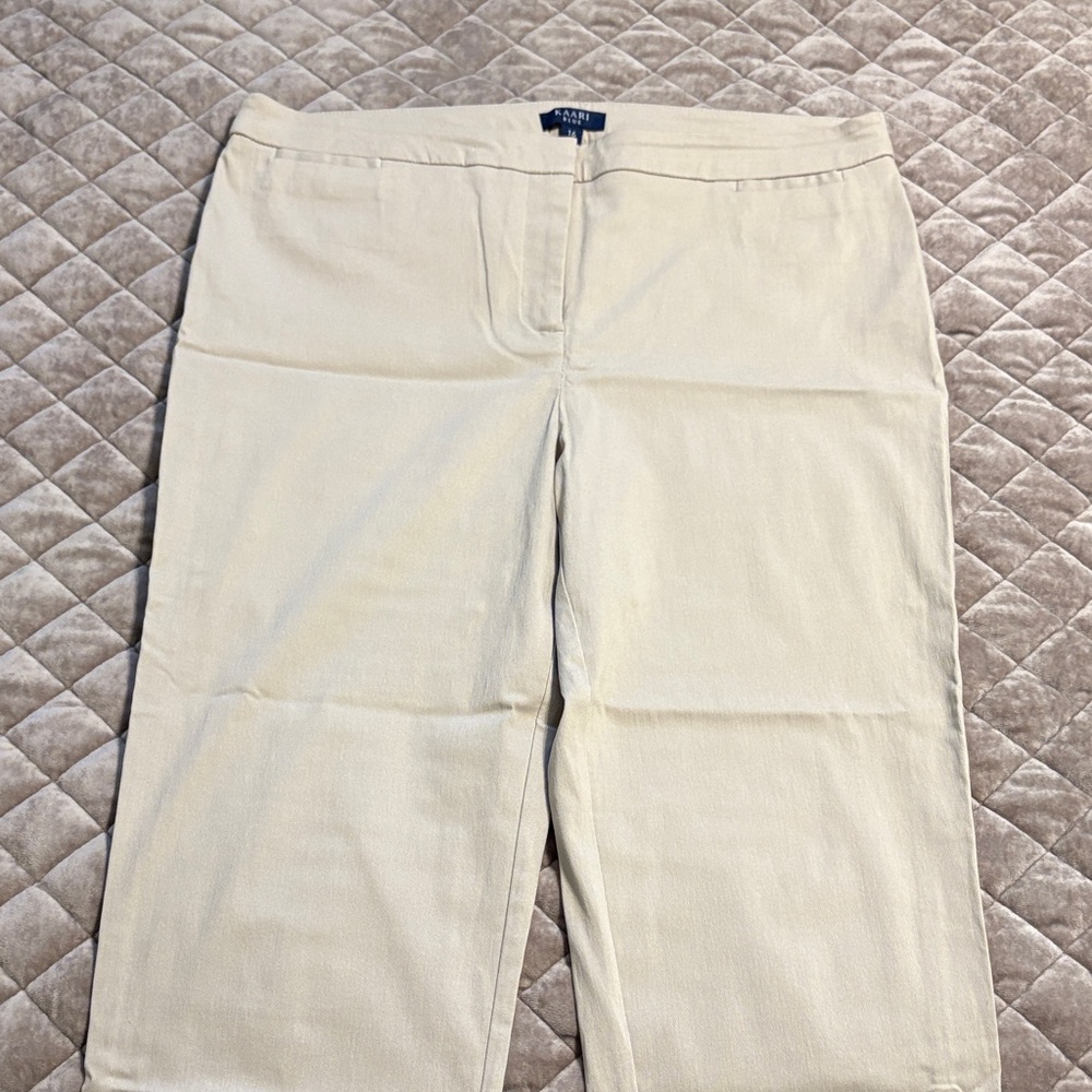 Kaari Blue Light Tan Pants